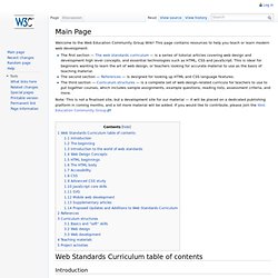 Web Education Community Group