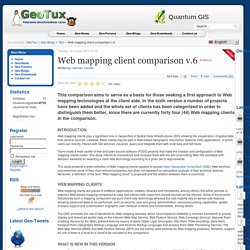 Web mapping client comparison v.6