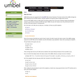 UMBEL Web Services (hosted by Structured Dynamics)
