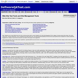Web Test Tools