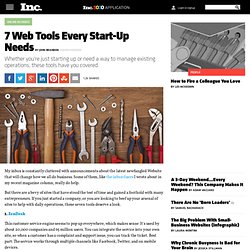 7 Web Tools Every Start-Up Needs
