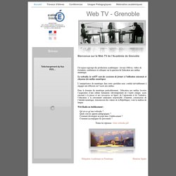Web TV - Grenoble