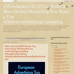 in Europe Top eCommerce Advertising