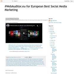 Best European Online Marketing #WebAuditor.eu Best Such-Marketing InterNet-Akquise SEO Management