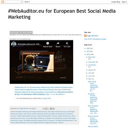 European On-line Marketing #WebBestBrand's #WebAuditor.Eu Collection for On-line Top Advertising Co...