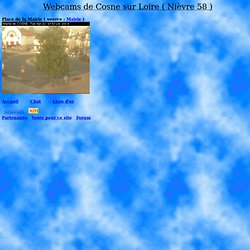 Webcam de Cosne sur Loire ( Nièvre 58 )