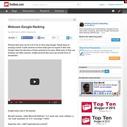 Webcam Google Hacking