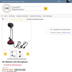 HD Webcam with Microphone