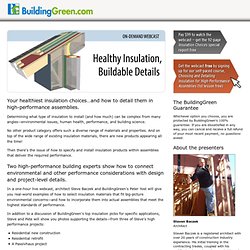 Building Green Insulation Report
