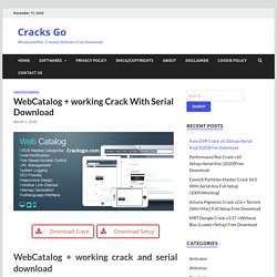 WebCatalog + working Crack With Serial Download