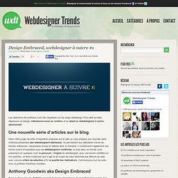 Design Embraced, webdesigner à suivre #1