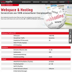 Webhosting, Webspace - Werbeagentur aus Haiger Dillenburg und Herborn - Webdesign & Online Druckerei von intermedia Werbeagentur