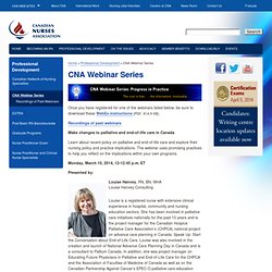 CNA Webinar Series
