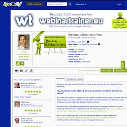 Webinartrainer Jour-Fixe von R.Wytek webinartrainer.eu