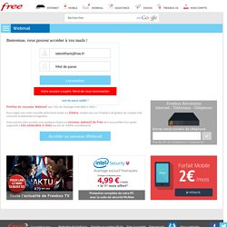 Webmail Free ADSL Freebox - lyc2011