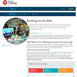 Webmaker Training: Teach the Web