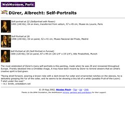 Dürer, Albrecht: Self-Portraits