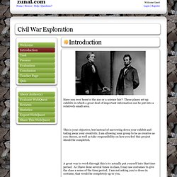 Civil War Exploration