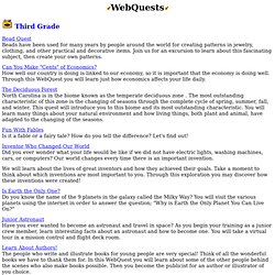 WebQuests for Grade 3