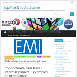 Webradio et travail interdisciplinaire