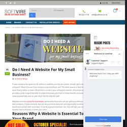Do I Need A Website For My Small Business? 