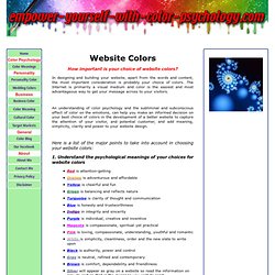 Website Colors
