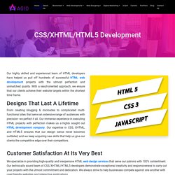 Web Design In HTML Platform in Noida