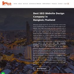 Best Website Design Company Bangkok, SEO Company Bangkok Thailand