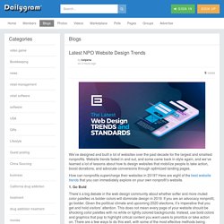 Latest NPO Website Design Trends
