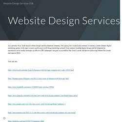 Website Design Services USA