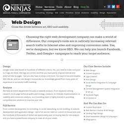 Website Designers, Website Design, Mobile Design and Responsive Design