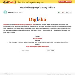 Website Designing Company in Pune