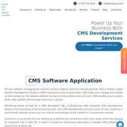CMS Website Design and Development Company in USA
