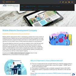 Mobile Website Development Company