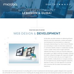 Get Outstanding Website Development in Dubai and Lebanon