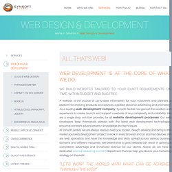 Website Design and Development Services