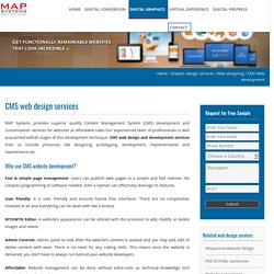 CMS Website Design & Development Services Company