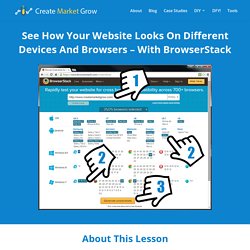 How Your Website Looks On Different Devices And Browsers