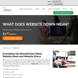 How to Check If a Website is Down or not