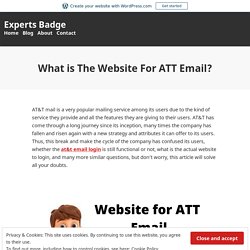 What is The Website For ATT Email? – Experts Badge