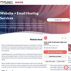 Best Website & Email Hosting Company Near Ferndale, WA