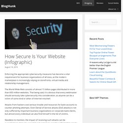 How Secure Is Your Website (Infographic) - BlogHunk