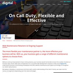 Website Maintenance and Support