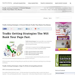 10 Sceret Website Traffic That Makes You Money