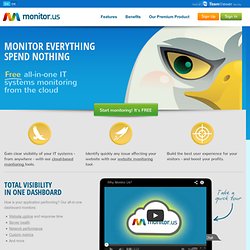 FREE Website Monitoring & Monitoring Software from Monitor.Us