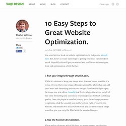 10 Easy Steps to Great Website Optimization.