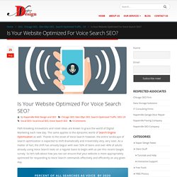 Is Your Website Optimized For Voice Search SEO? - Naper Design