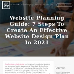 Website Planning Guide: 7 Steps To Create An effective Website design plan in 2021