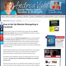 How to Set Up Website Retargeting in Facebook