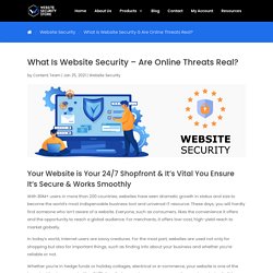 What Is Website Security – Are Online Threats Real?